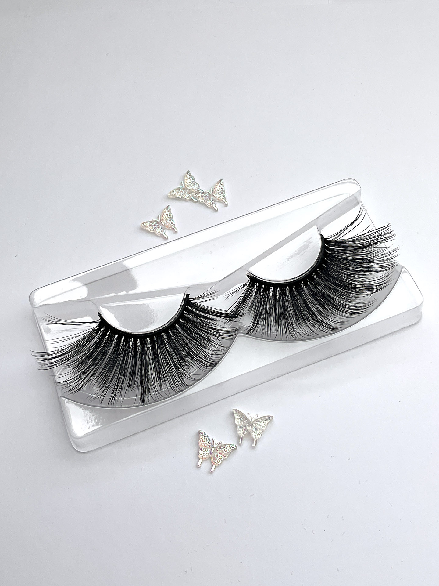 Danita Black 20mm Medium False Lashes